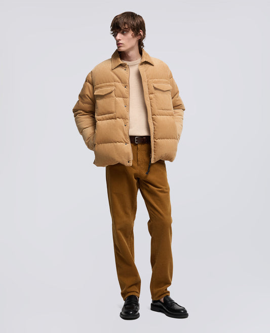 GIUBBOTTO WILLIS IN VELLUTO A COSTE-CAMMELLO-CAMEL-CAMELLO-KAMEL-CAMEL