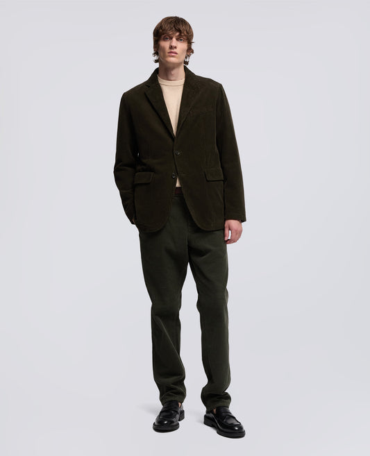 GIACCA KUKI IN VELLUTO A COSTE-MILITARE-MILITARY-MILITAR-MILITAR-MILITAIRE