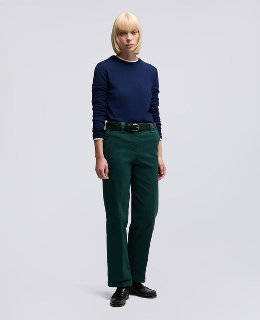 PANTALONE MOD.0186-VERDE INGLESE-BRITISH RACING GREEN-VERDE INGLES-ENGLISCHES GRUN-VERT ANGLAIS