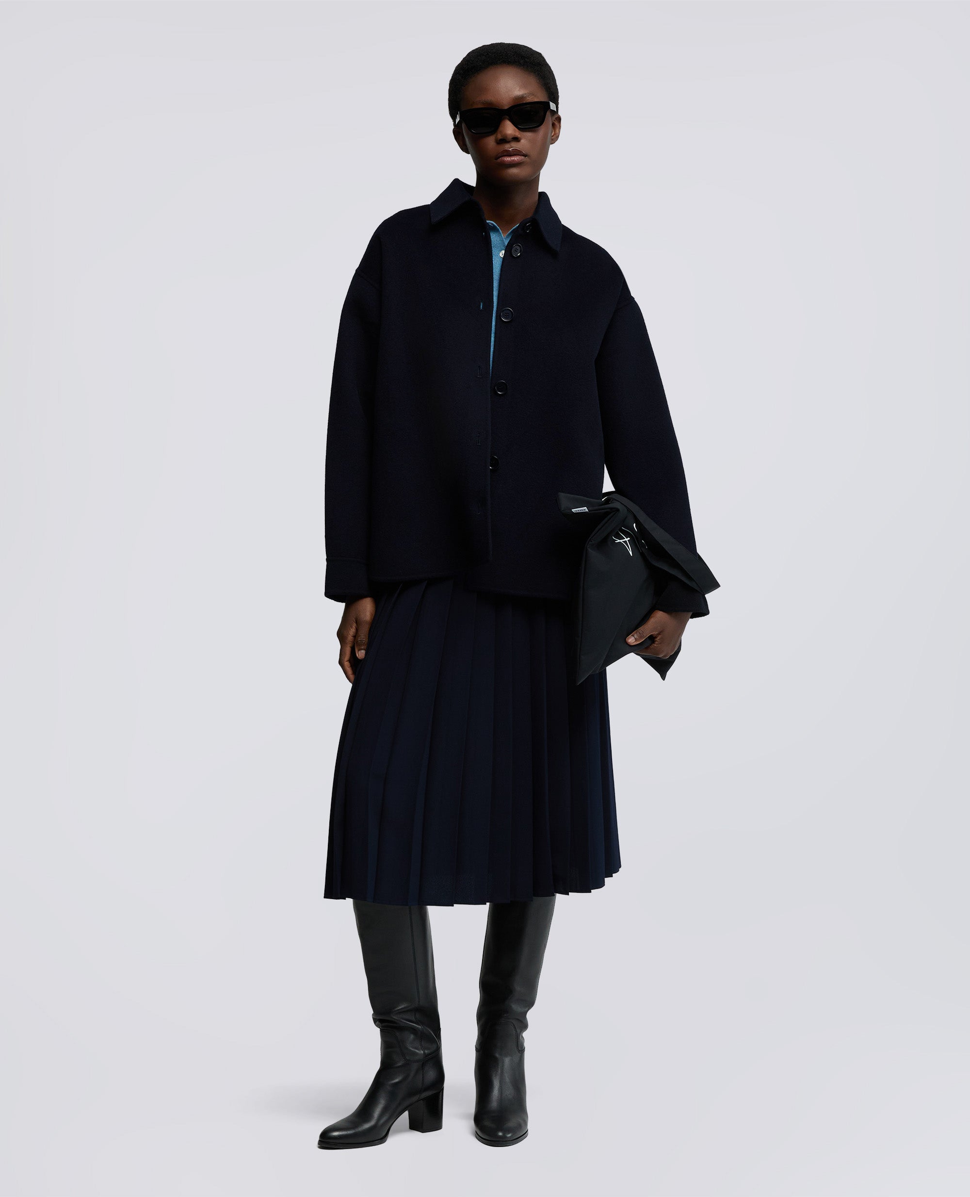 OVERSHIRT IN DOUBLE DI LANA-NAVY-NAVY-AZUL MARINO-NAVY-NAVY