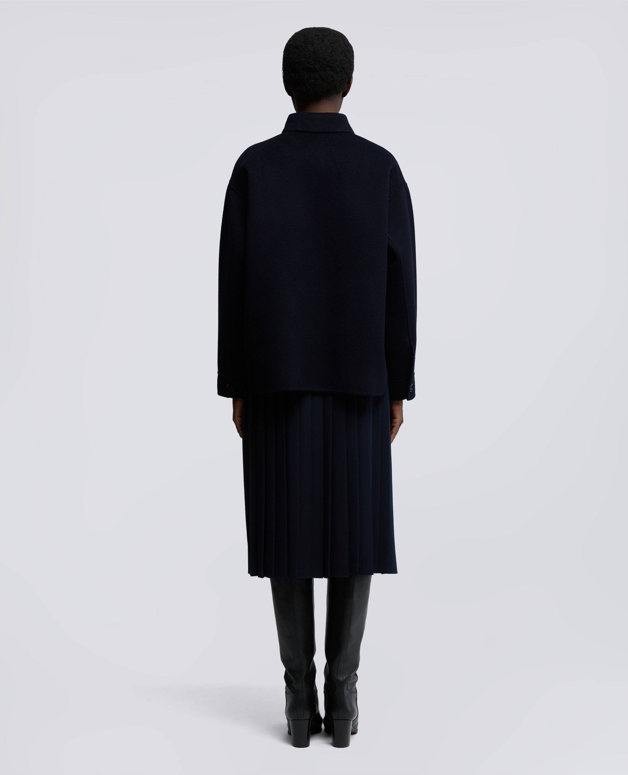 OVERSHIRT IN DOUBLE DI LANA-NAVY-NAVY-AZUL MARINO-NAVY-NAVY