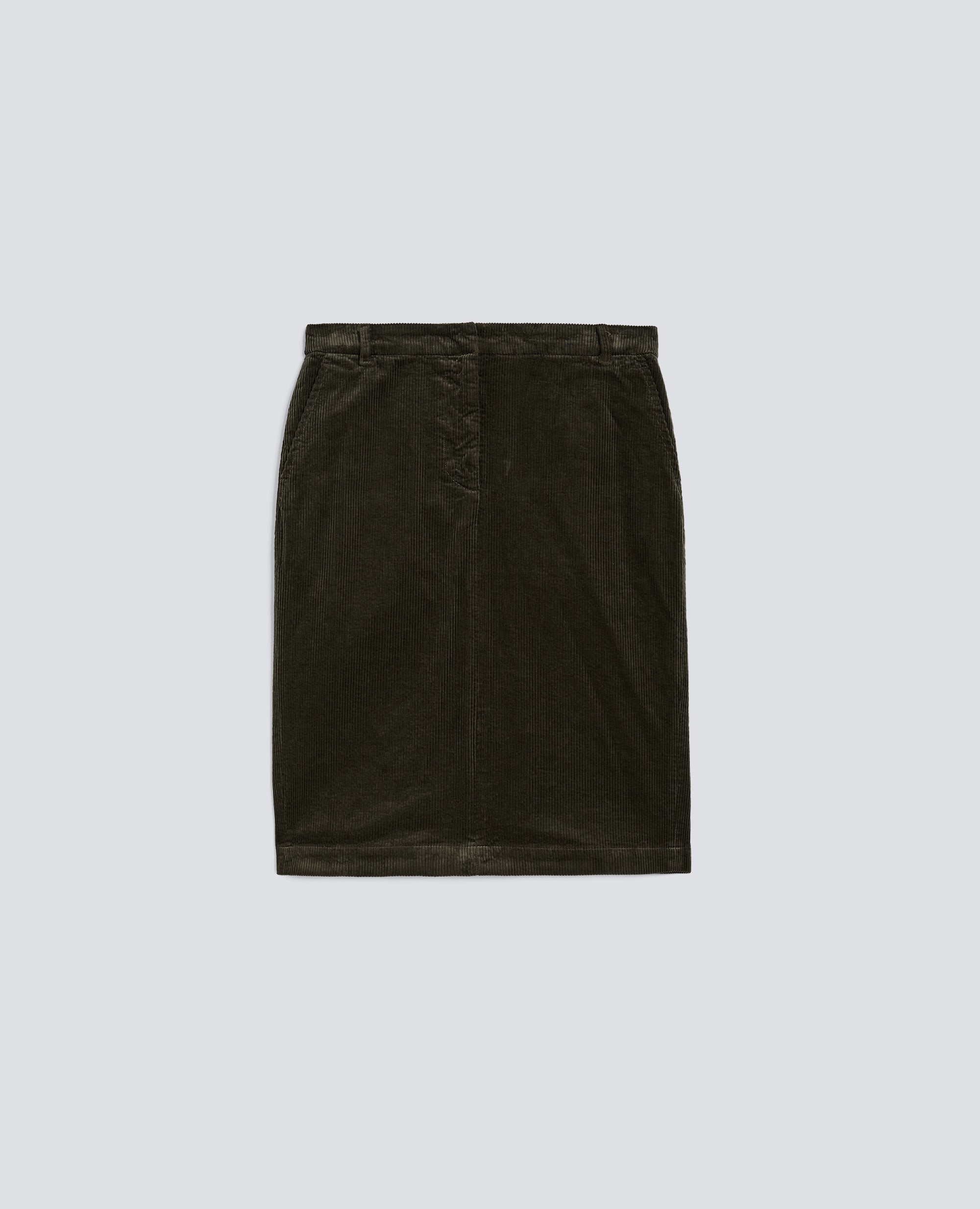 GONNA IN VELLUTO A COSTE-MILITARE-MILITARY-MILITAR-MILITAR-MILITAIRE