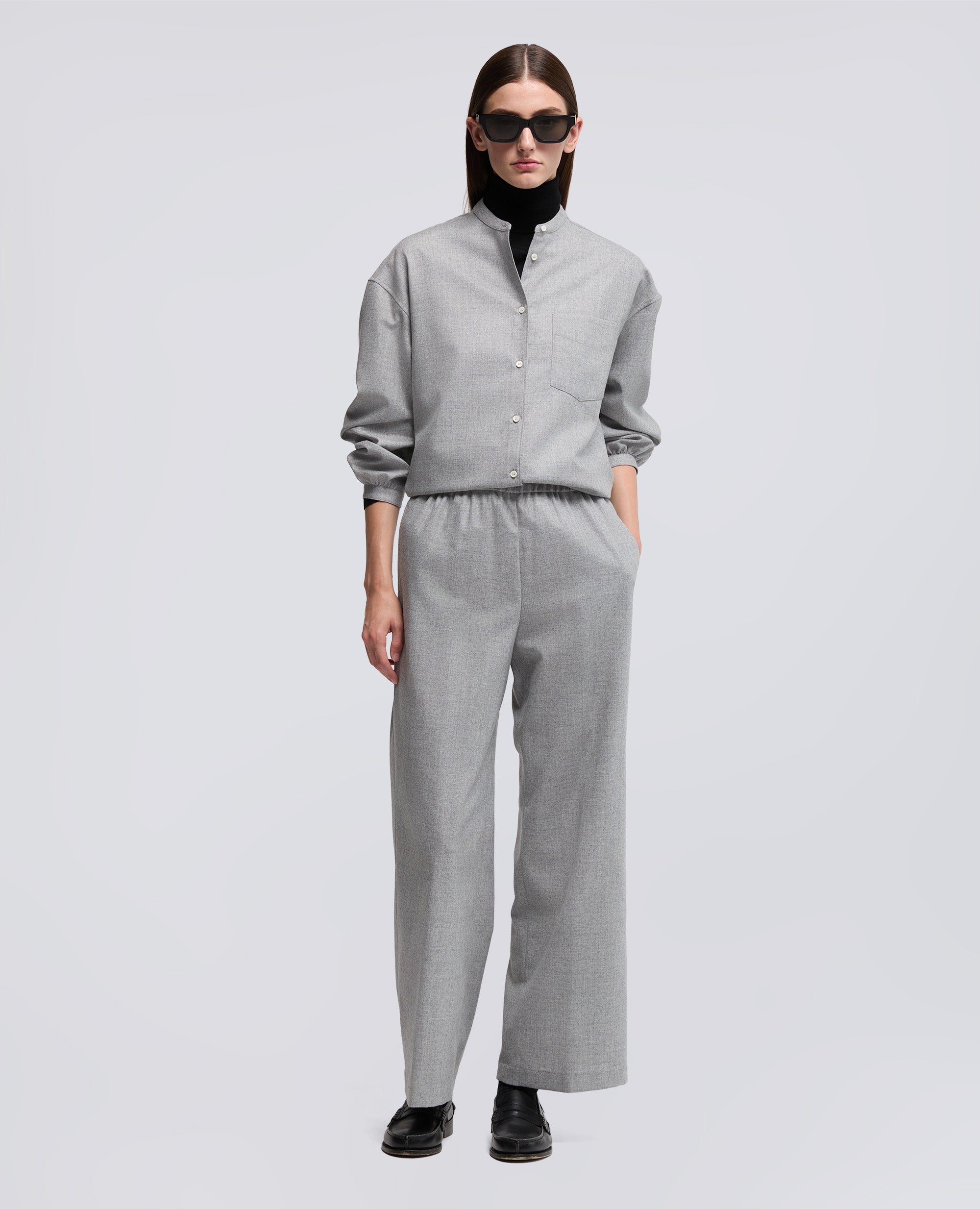 CAMICIA MOD.5433-GRIGIO-GREY-GRIS-GRAU-GRIS