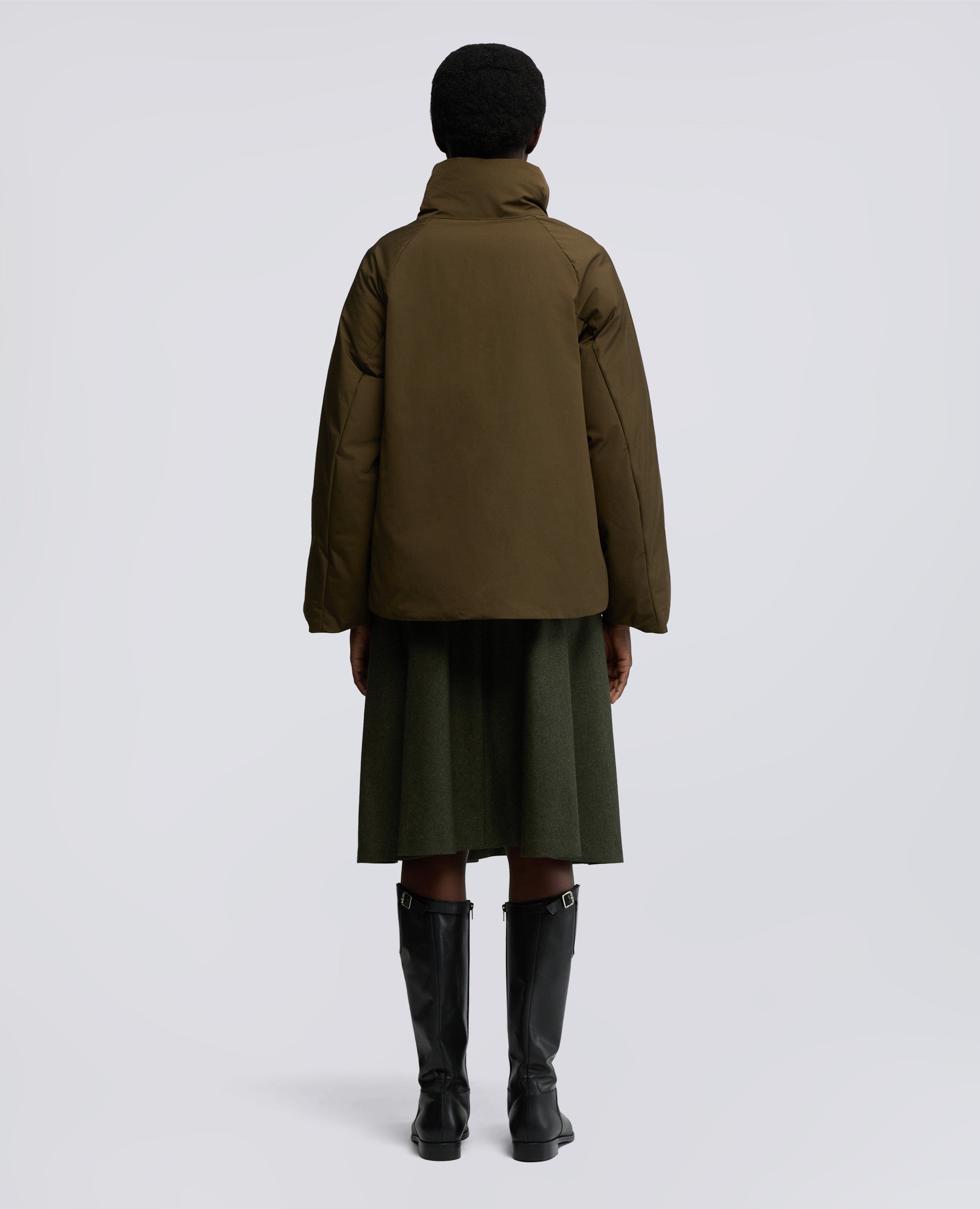 GIUBBOTTO SPUMINA IN COTONE E POLIESTERE-MILITARE-MILITARY-MILITAR-MILITAR-MILITAIRE